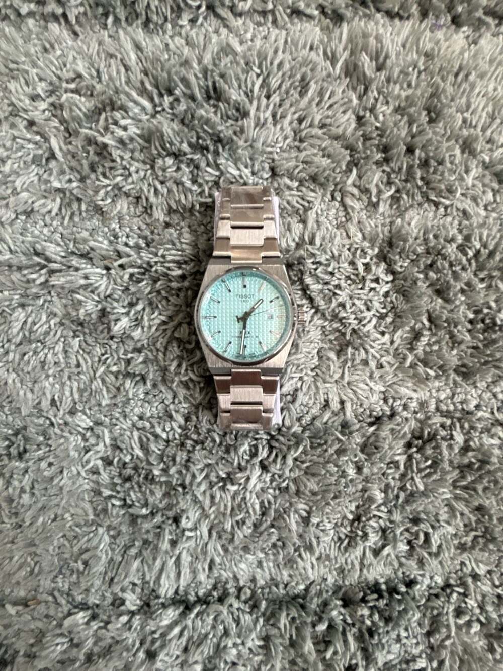 Tissot PRX Powermatic 80 Ice Blue Dial 40mm Watch